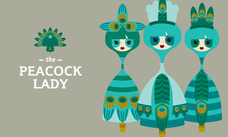 The Peacock Lady